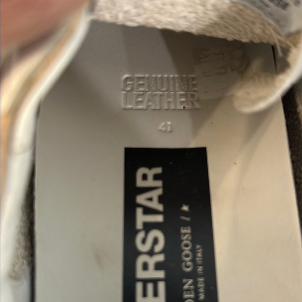 Golden Goose Superstar Sneakers with Leopard Laces - Picture 5 of 5